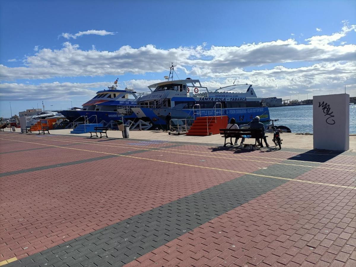 Ferienwohnung La Cubana Con Aire Acond Frio-Calor Santa Pola Exterior foto